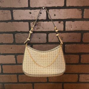 Guess Cream and Gold Shoulder Bag